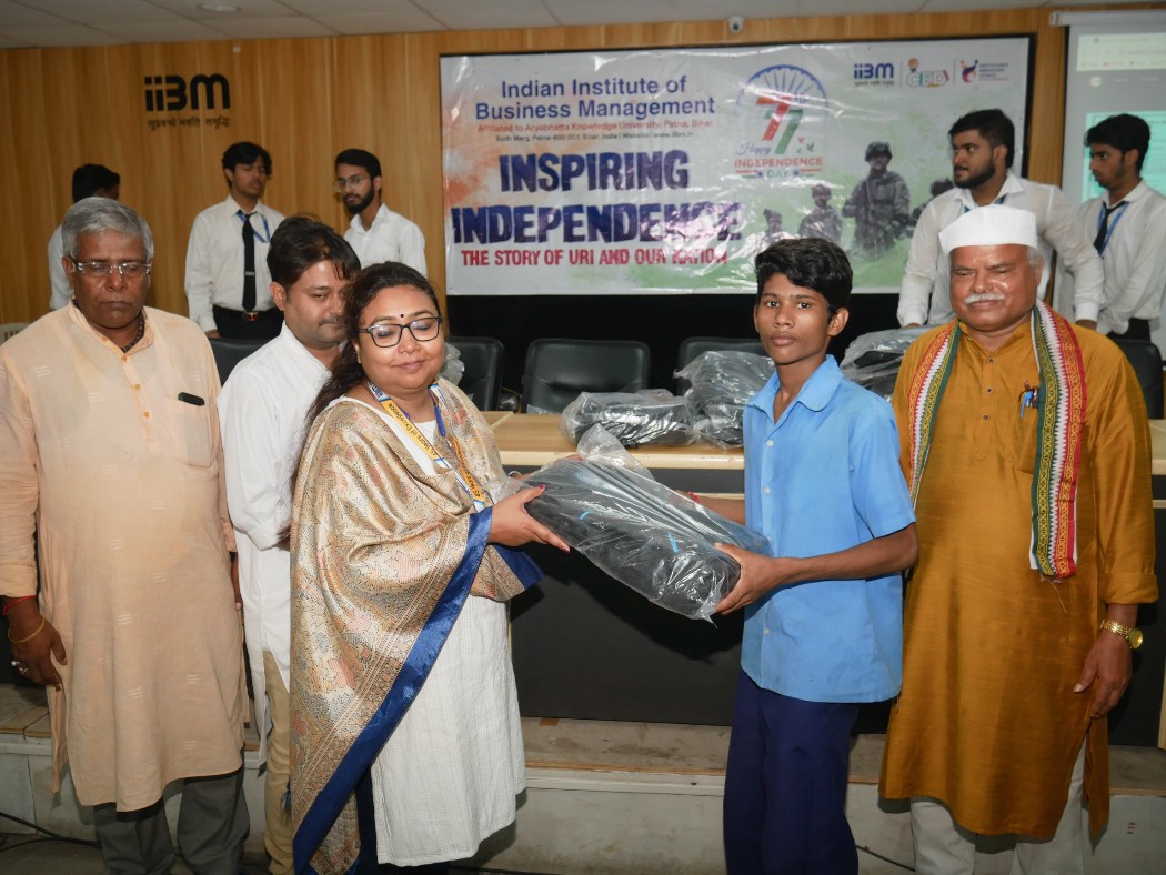 IIBM Celebrates Independence Day 2024 with Patriotism and Community Spirit